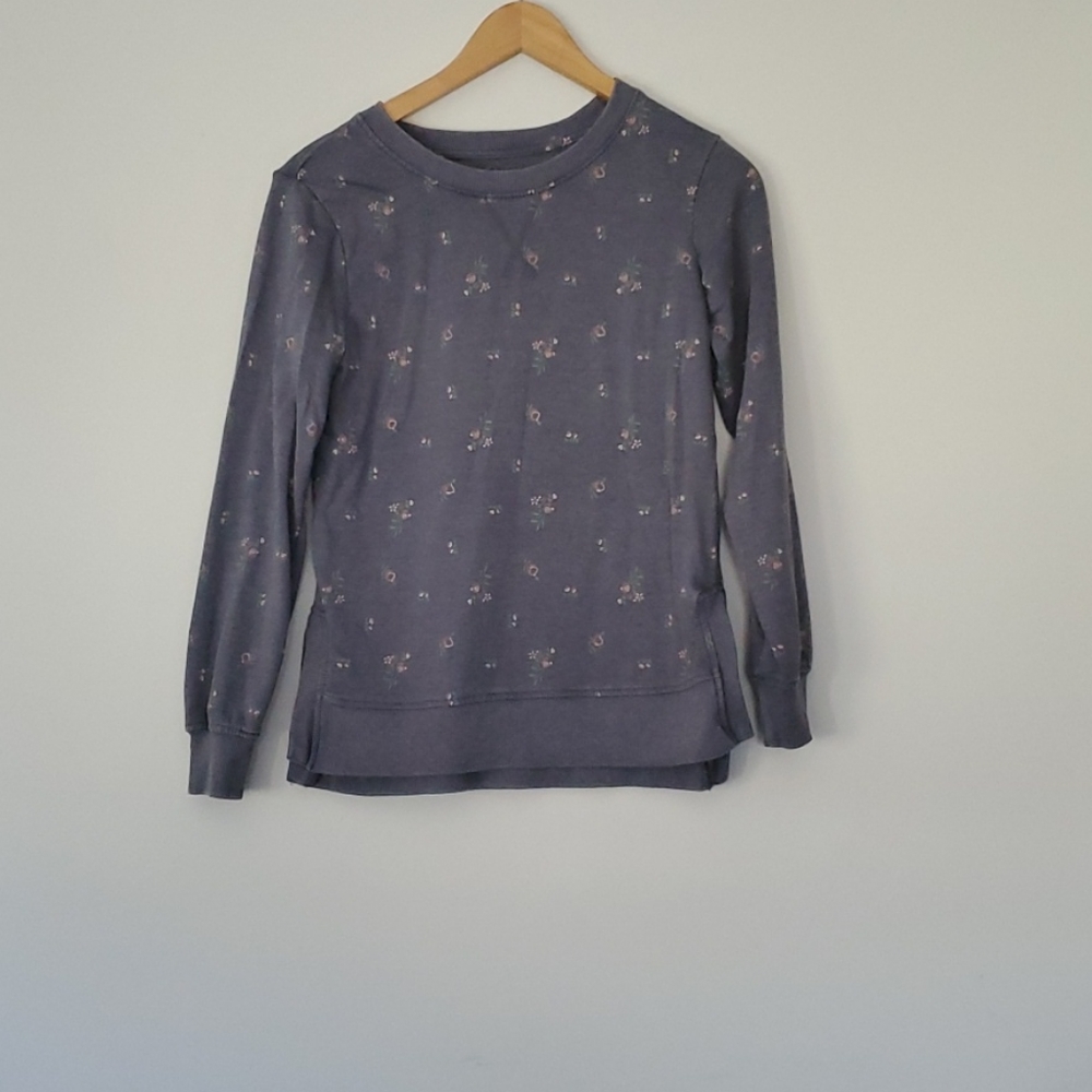 XS Wallflower floral design sweatshirt